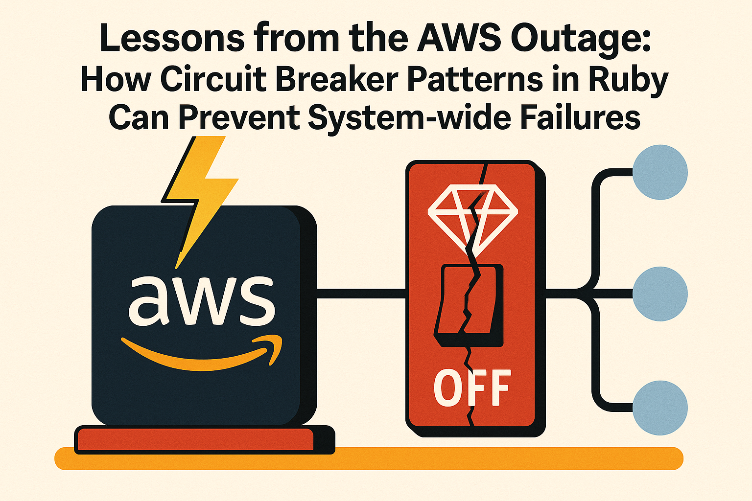 Lessons from the AWS Outage: How Circuit Breaker Patterns in Ruby Can Prevent System-wide Failures